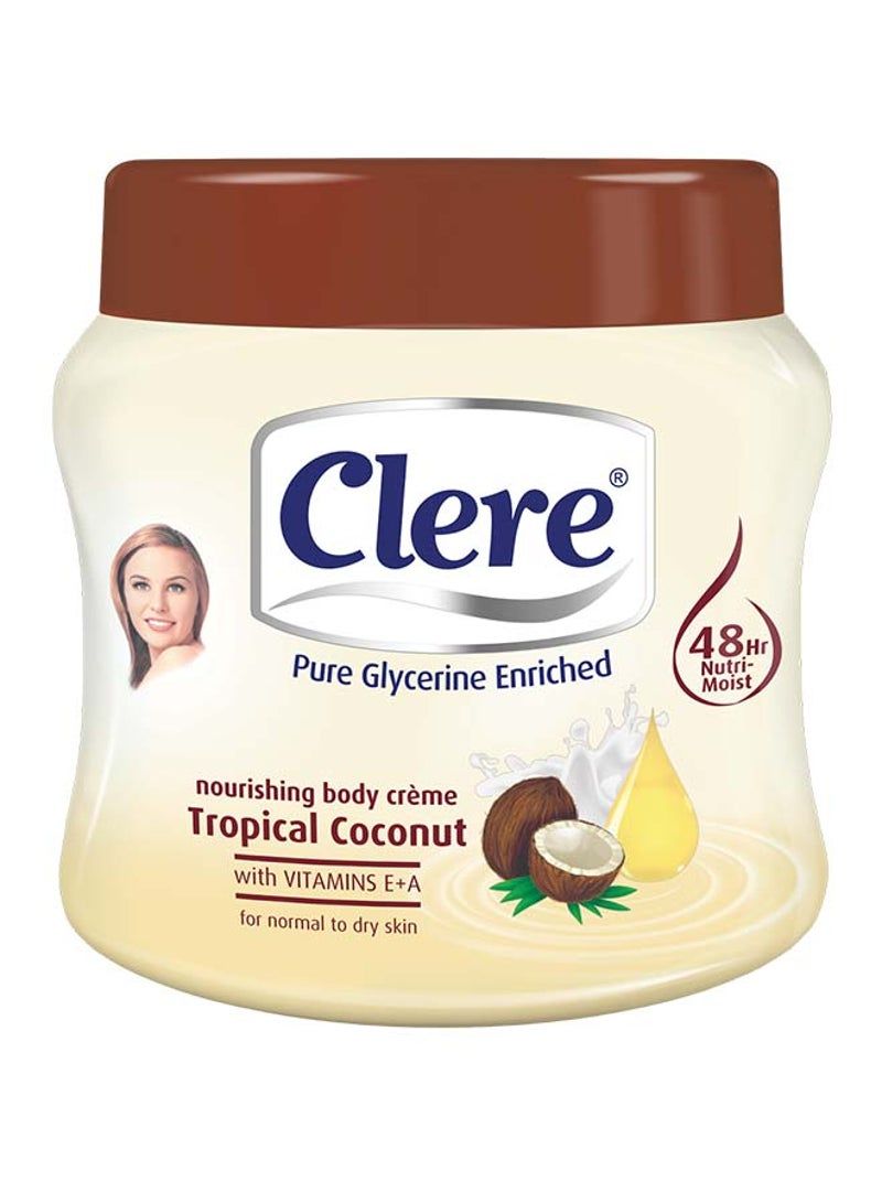 CLERE Tropical Coconut Body CrÃ¨me 500ml 