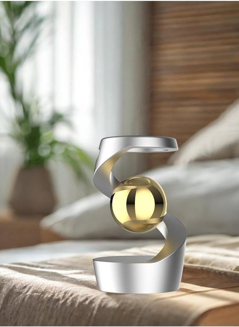 Laravel Gravity Defying Kinetic Desk Toy, Desktop Suspended Gyroscope, Executive Kinetic Spinning Desk Toys, Stress Relief Toys Adults for Desk Decor  - Image 3