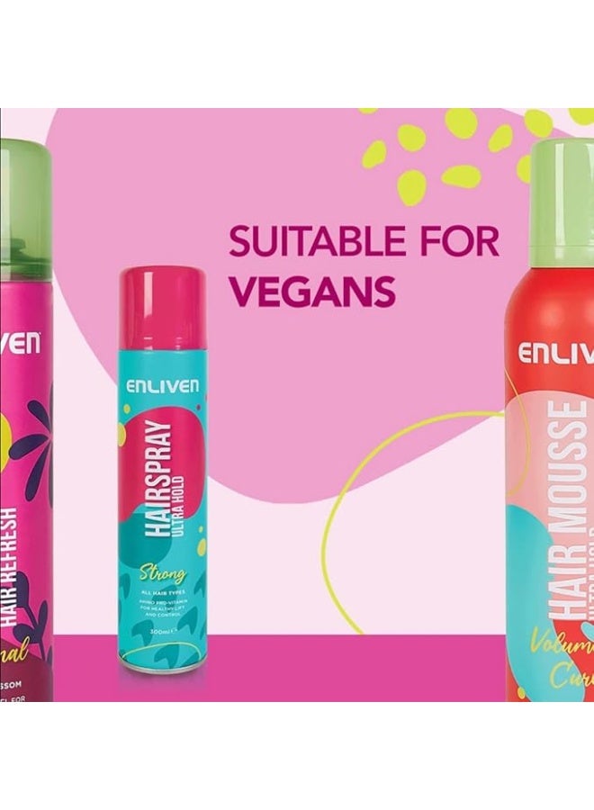 إنليفين بخاخ تثبيت قوي للشعر 300 مل - Image 3