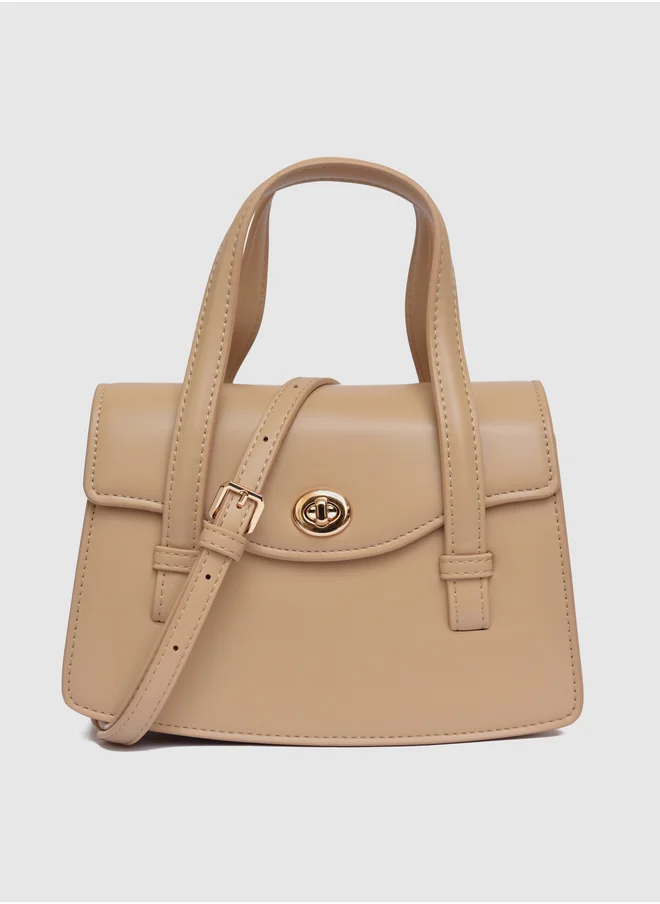Vincci Cny Satchel Bag 2401 Khaki Free