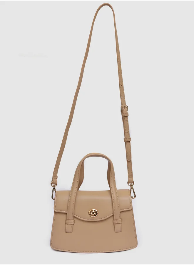 Vincci Cny Satchel Bag 2401 Khaki Free