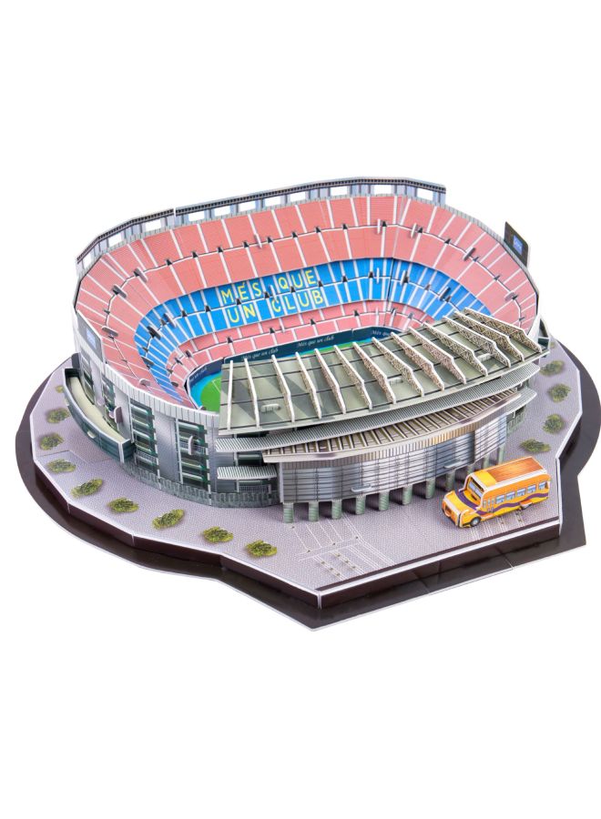 3d Jigsaw Puzzle Football Field Sports Stadium Children's Fans Diy Assembly Toy Building Blocks Educational Creative Playset-Color:178
