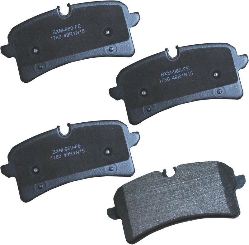 Bendix Premium SBM1780 Semi-Metallic Rear Brake Pads for Porsche Macan 2018-2016 - Image 1