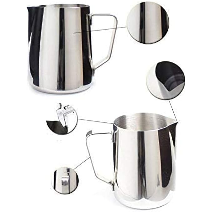 Unity 350 Ml Stainless Steel Milk Espresso Coffee Frothing Jug - Image 2