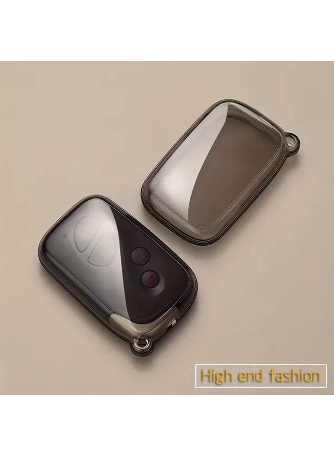 غطاء مفتاح سيارة شفاف لموديلات لكزس GX460 و RX350 و ES350 و IS250 و LX570 - Image 5
