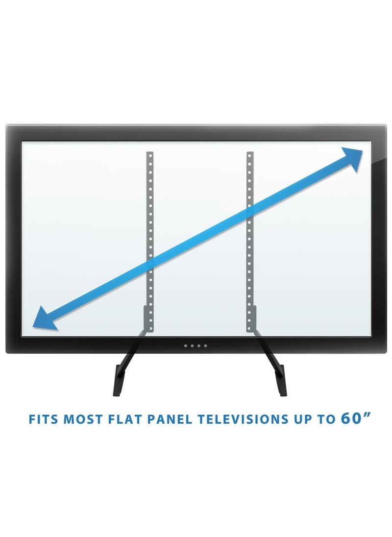 TIGER Universal TV Stand Mount – Height Adjustable TV Legs for 32-60 Inch LCD/LED/OLED Plasma TVs, 110 lb Capacity, VESA up to 800x400 mm - Image 5