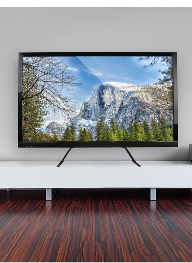 TIGER Universal TV Stand Mount – Height Adjustable TV Legs for 32-60 Inch LCD/LED/OLED Plasma TVs, 110 lb Capacity, VESA up to 800x400 mm - Image 3