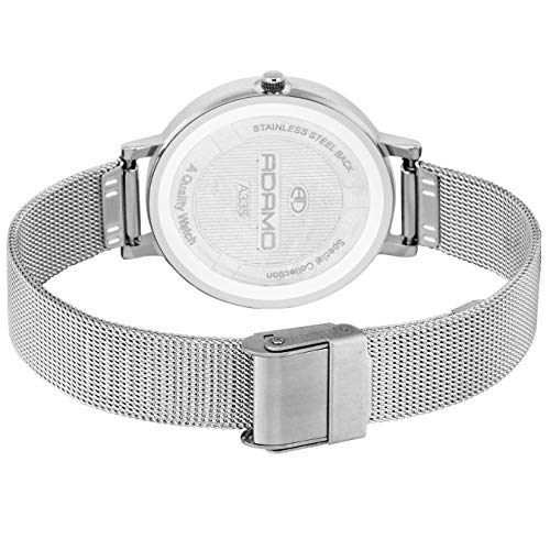 ADAMO Aritocrat White Dial Women's & Girl's Watch 335SSM01 - Image 5