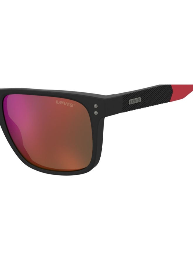 ليفايز نظارة شمسية مربعة بإطار كامل 206743BLX56UZ - Image 3