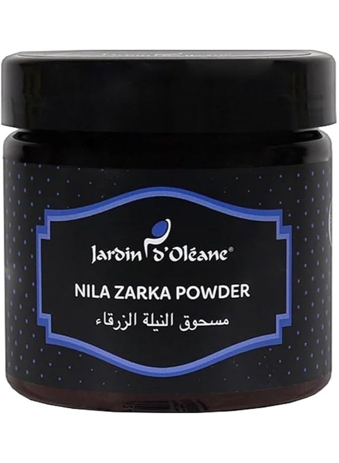 Jardin d'Oleane Nila Zarka Powder, a Premium Herbal Indigo Powder 200g