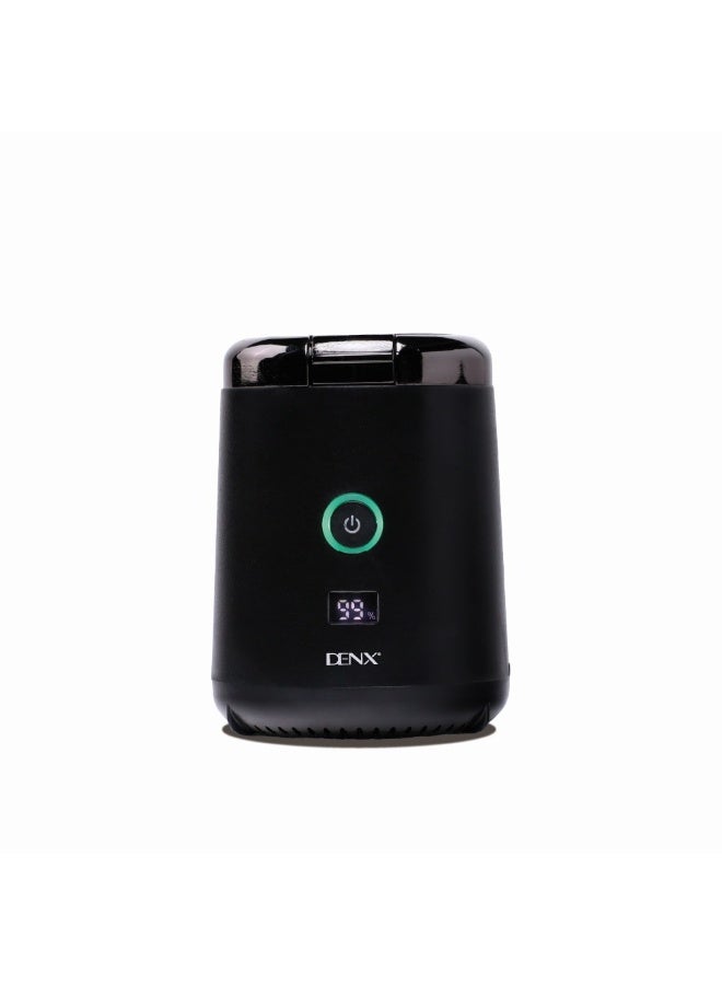 Denx "DENX DX1922 Portable Smart Electronic Censer – High-Quality Incense Burner with Built-in Turbo Fan, 2000mAh Rechargeable Battery, Type-C Fast Charging, Elegant Metal Design, Compact & Lightweight for Home, Office, or Car Use" - Image 4