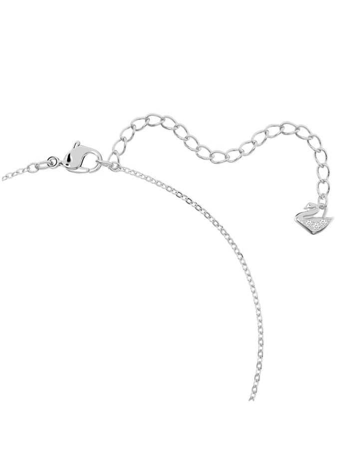 Swaro Studded Iconic Swan Pendant Necklace - Image 3