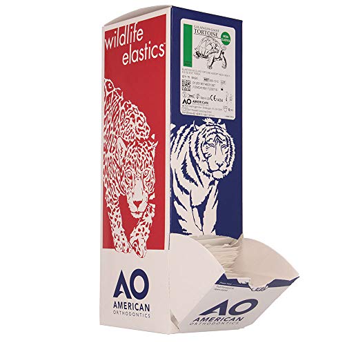 American Orthodontics Elastics Wildlife Tortoise | Assorted Neon, Heavy, 6.5 Oz, 3/16" Size, 75 Packs Per Box, 7,500 Total | Made in The USA | Neon Colors, Top Quality Latex Tubing - Image 4