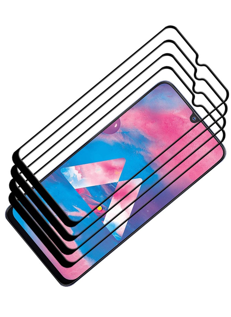 ACLIX 4 Pieces Antistatic ESD Dustproof Premium Quality High Definition Tempered Glass Screen Protector Designed For Samsung Galaxy M30 - Image 1