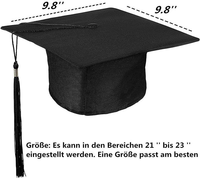 Synchain Graduation Hat, Graduation Hat, Bachelor Hat, Graduate Hat, Graduation Hat, Graduation Hat, Graduation Hat, Graduation Hat, Buy Graduation Cap, Black1.0-1, One size - Image 2