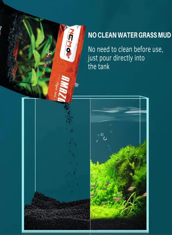 VAYINATO Nemo Aqua Soil (1L) Planted Aquarium Substrate | Fish Tank Water Grass Mud for Natural Aquatic Plants and Shrimps | No Cloudiness | Clear Water | Rich Nutrients - Image 2
