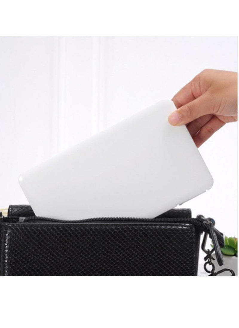 AIWANTO Mask Storage Case Dust-proof Flip Cover Mask Box  - Image 2