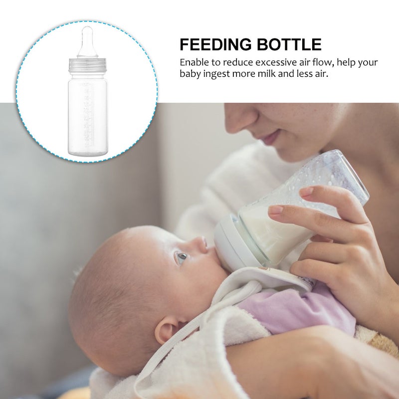 4pcs Bottle Bottles 0-3 Months Bottle with Scale - Image 5
