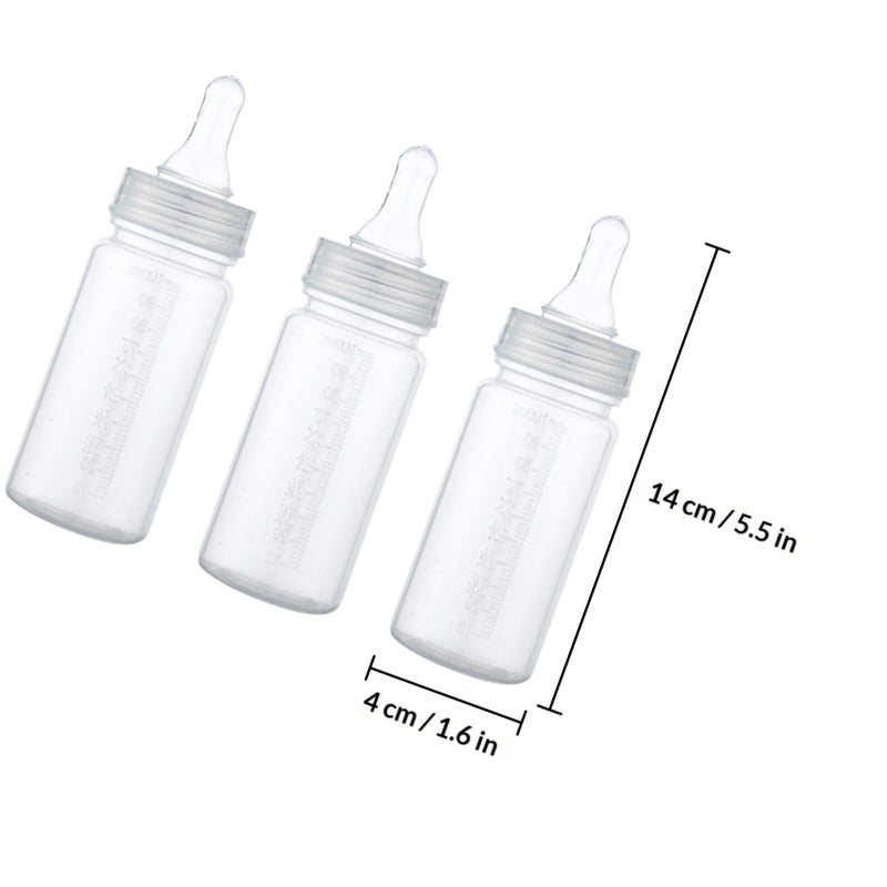 4pcs Bottle Bottles 0-3 Months Bottle with Scale - Image 2