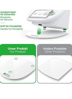 جنرال انزلاق المجلس ل Thermomix TM6 TM5 ، الاكريليك Thermomix انزلاق المجلس ، مستقرة وسهلة للتحرك ، اكسسوارات Thermomix ، أبيض  - Image 2