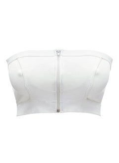 Medela Easy Expression Hands-Free Pumping Bra White Medium  - Image 1