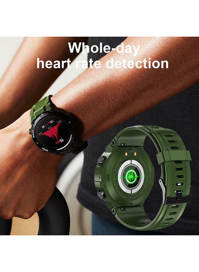 SENBONO SENBONO MAX6 Smart Watch with BT Call 1.28-Inch IPS Screen BT4.0+5.0 Fitness Tracker Sleep/Heart Rate/Blood Pressure Monitor Compatible with Android iOS Black  - Image 5