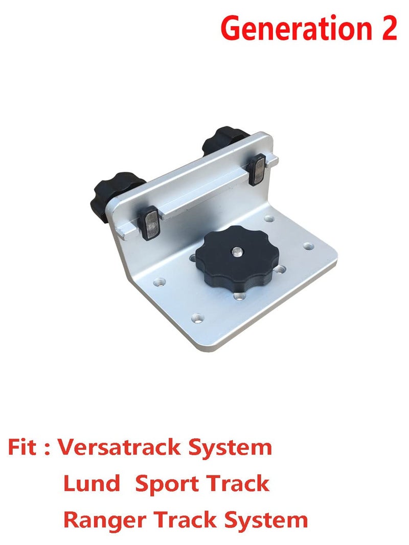 Brocraft Universal 90 Degree Boat Gunnel Track System Bracket - Image 2