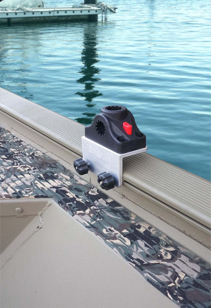 Brocraft Universal 90 Degree Boat Gunnel Track System Bracket - Image 5