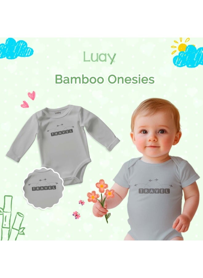 LUAY Premium Gift Box Set with The Baby Onesie, Baby Feeding Bottle, Baby Bib and Teddy Bear Best Hamper for Babies  - Image 4