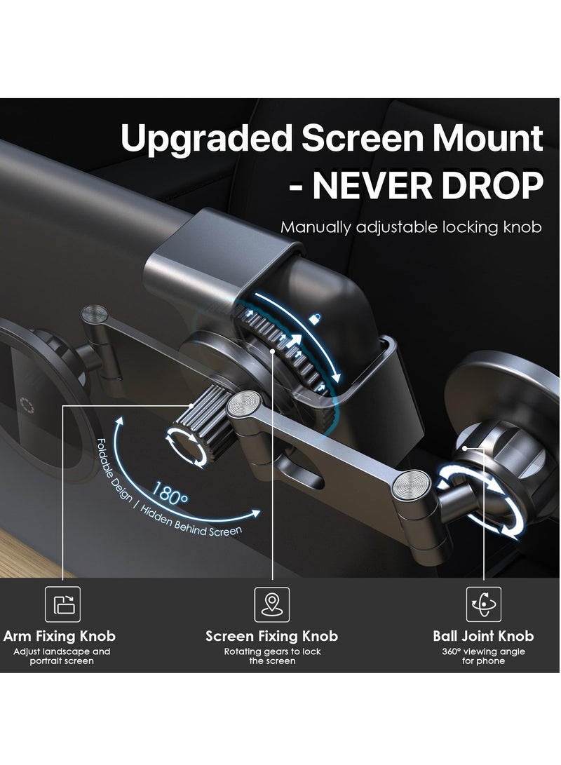 SYOSI Tesla Model 3/Y/X/S Phone Mount Holder, Magnetic Phone Mount for Phone Holder, for All iPhone and Android Magnet Ring Case - Image 2