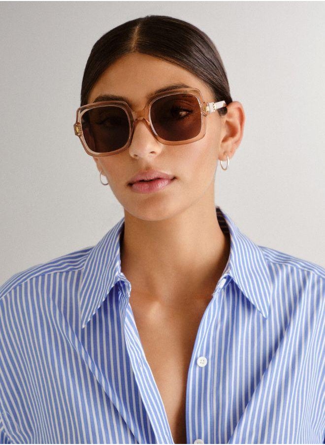 Solarized RETRO SQUARE Luxury Sunglasses for Men & Women – High Quality Designer Eyewear, UV Protection, Stylish Frames, Timeless Elegance, and Fashionable Eye Shades  - Image 1