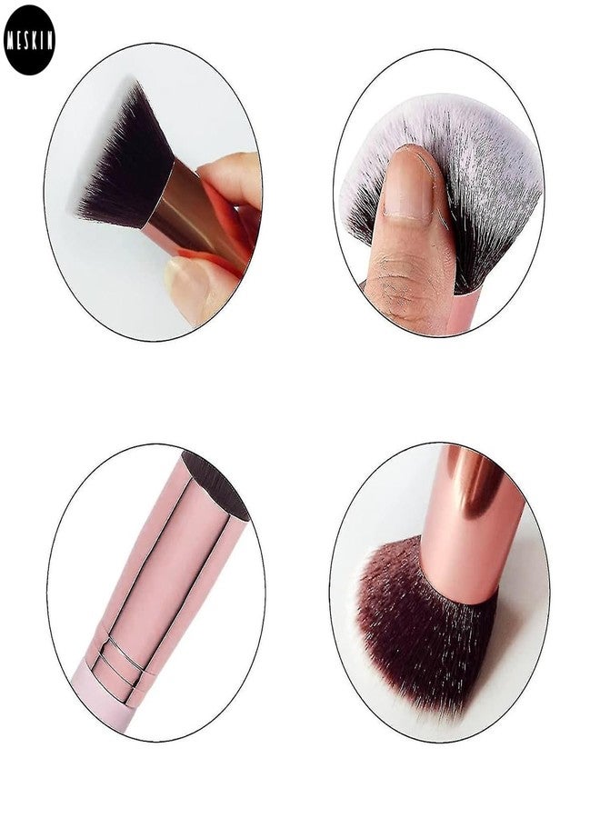 MESKIN Precision Angled Foundation Brush - Soft Bristles for Smooth & Flawless Makeup Application (Pack of 1) - Image 3