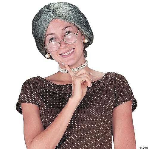 Fun World WIG, Granny Grey - Image 3