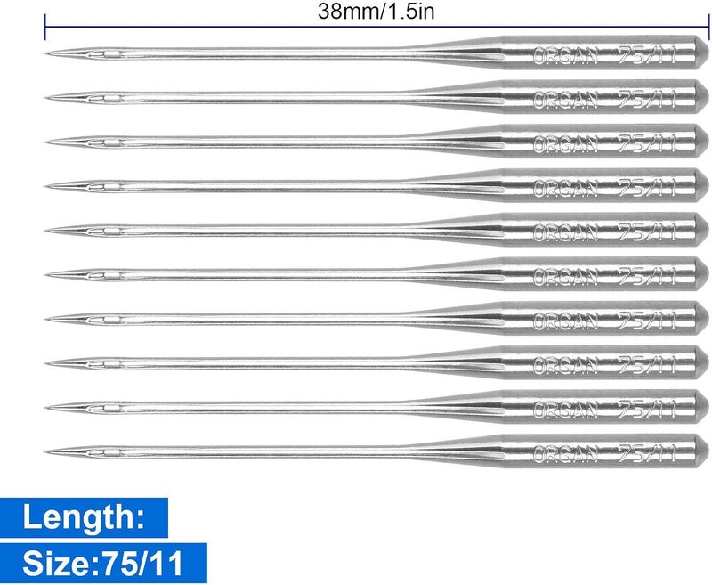 SENENQU 50 PCS Embroidery Sewing Machine Needles Size 7511 Household Sewing Needles for Brother Sewing Machine1 - Image 2