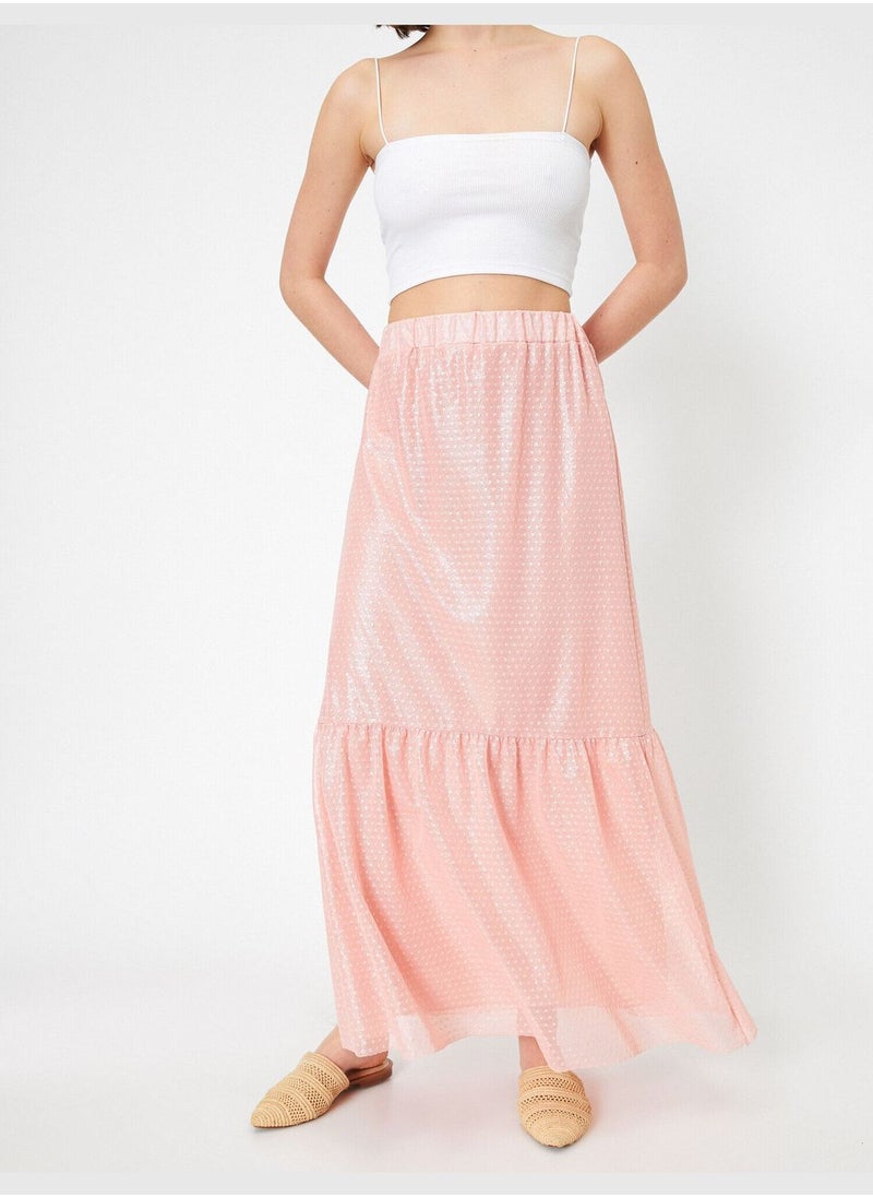 KOTON Frill Detailed Skirt  - Image 1