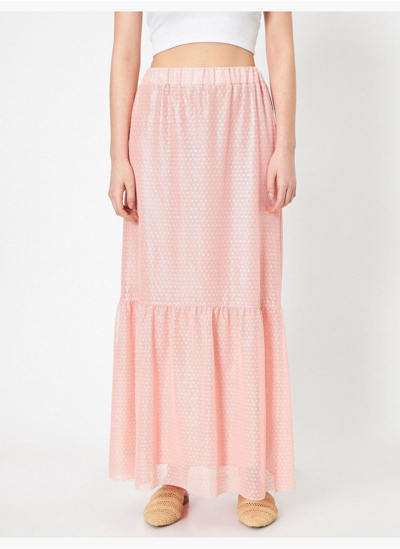 KOTON Frill Detailed Skirt  - Image 3