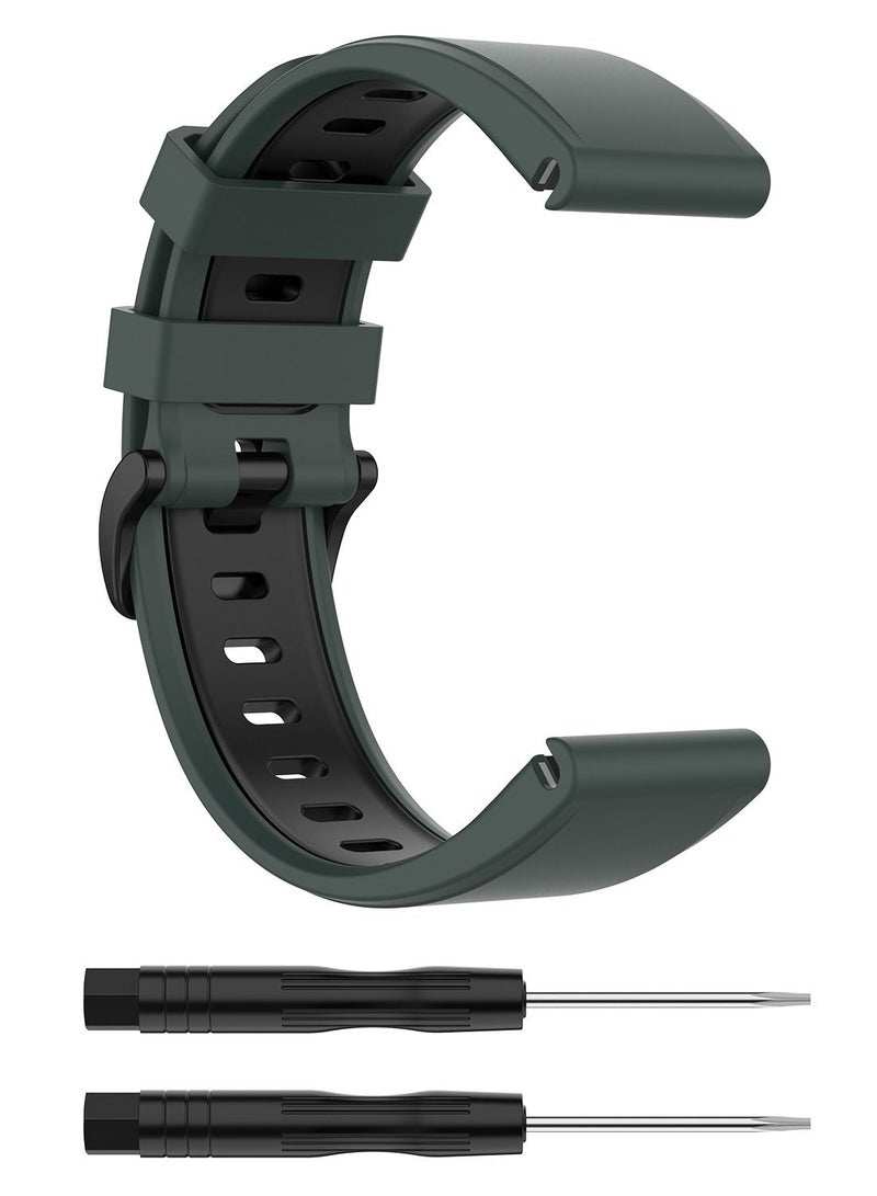 FITME Sport Band for Garmin Fenix / Instinct 2 /Descent Mk/ Foretrex / Enduro (51 MM)  - Image 1