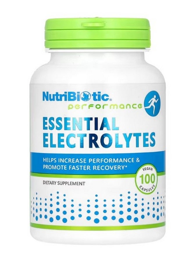 Nutribiotic Performance Essential Electrolytes 100 Vegan Capsules - Image 1