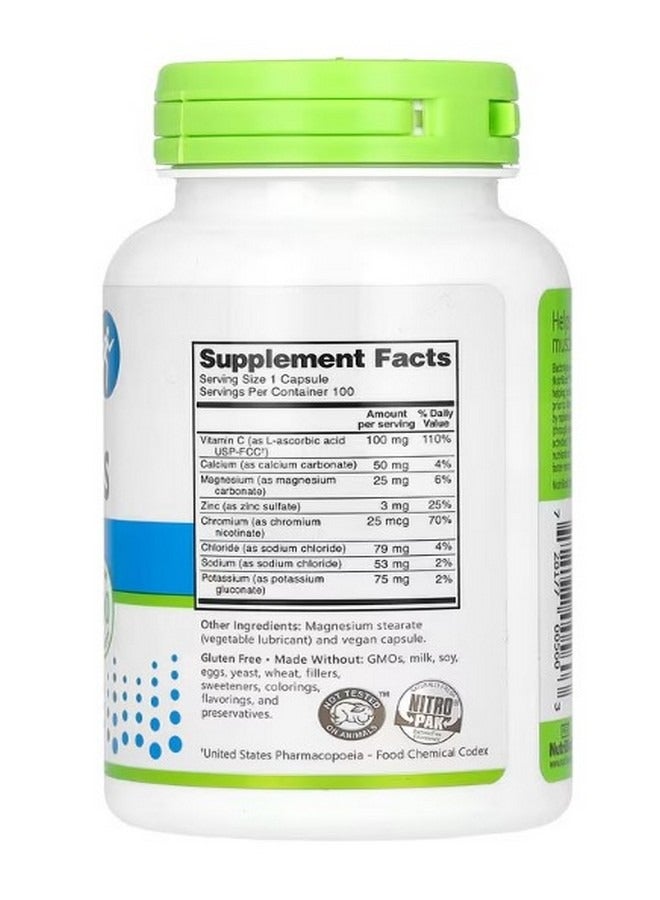 Nutribiotic Performance Essential Electrolytes 100 Vegan Capsules - Image 2