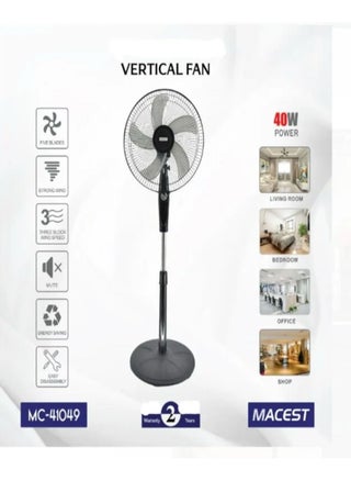 Vertical 40W 3 Speed Floor Standing Fan - pzsku/ZA9E10D3380FF7CFCDFF6Z/45/1743503803/d1f300b1-fd40-42f5-9afc-51cb2503f4e0
