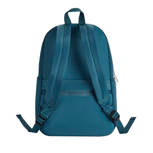 Genie Breezy Casual Backpack For Girls |17 Inch-22 Litres With laptop Compartment, Trolley Sleeve, Organizer, Best for Books, Water Bottles, Stationery, Laptop, Lunch Box & Essentials - Dark Green - Image 3