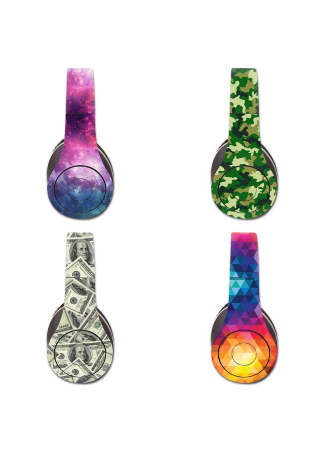 Generic Applicable To Magic Sound Beats Studio1.0 Generation Recorder Headset Stickers Color Stickers Protective Film Skins-Color:TN-Studio 1-0016  - Image 2