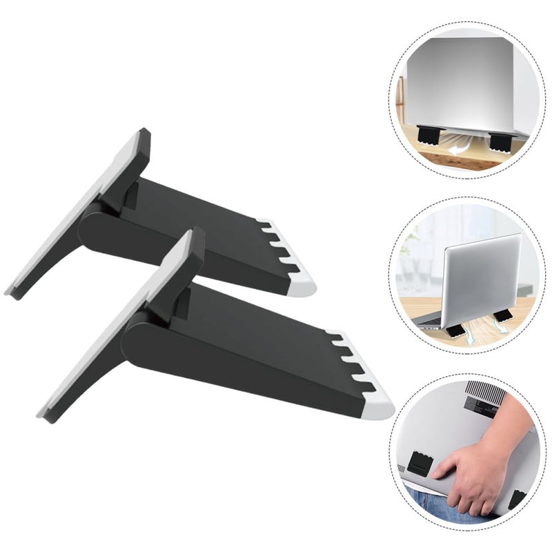10 Pcs Laptop Stand Riser Holder Adjustable Height Computer Notebook Support - Image 3