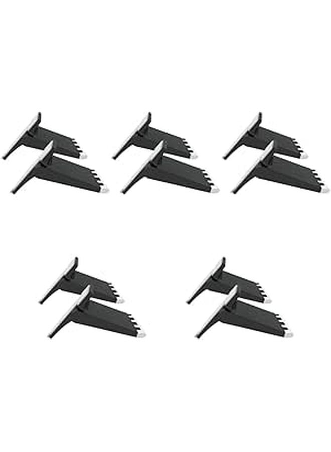 10 Pcs Laptop Stand Riser Holder Adjustable Height Computer Notebook Support - Image 1