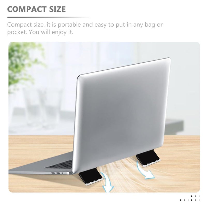 10 Pcs Laptop Stand Riser Holder Adjustable Height Computer Notebook Support - Image 4