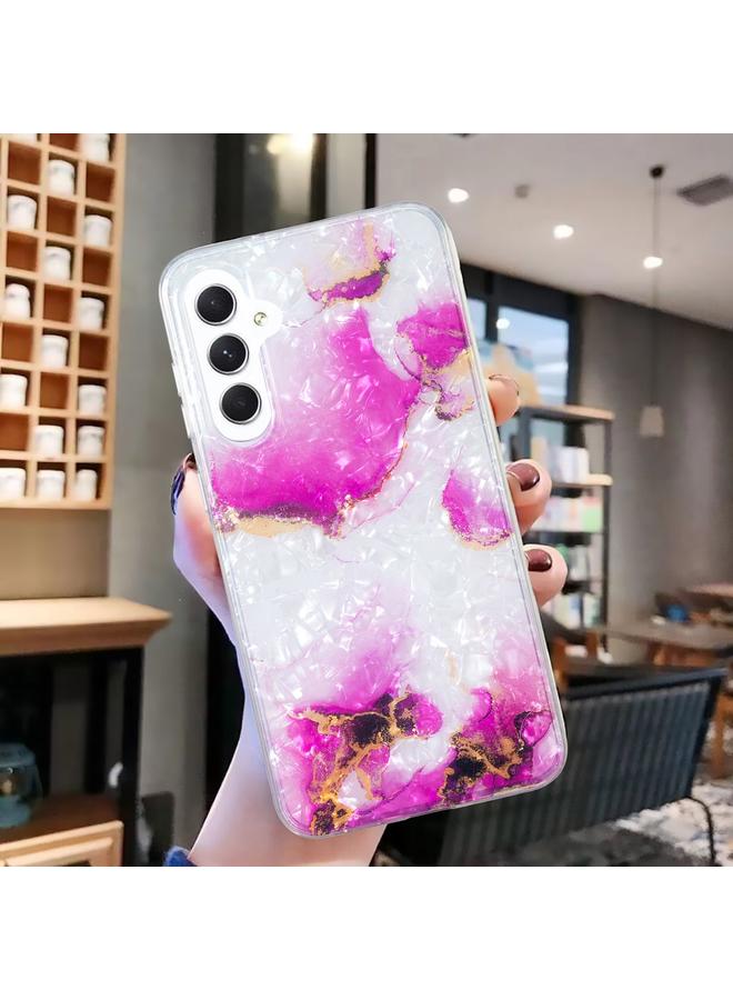 S-TOP Case For Samsung Galaxy A34 5G IMD Shell Pattern TPU Phone Case - Image 4