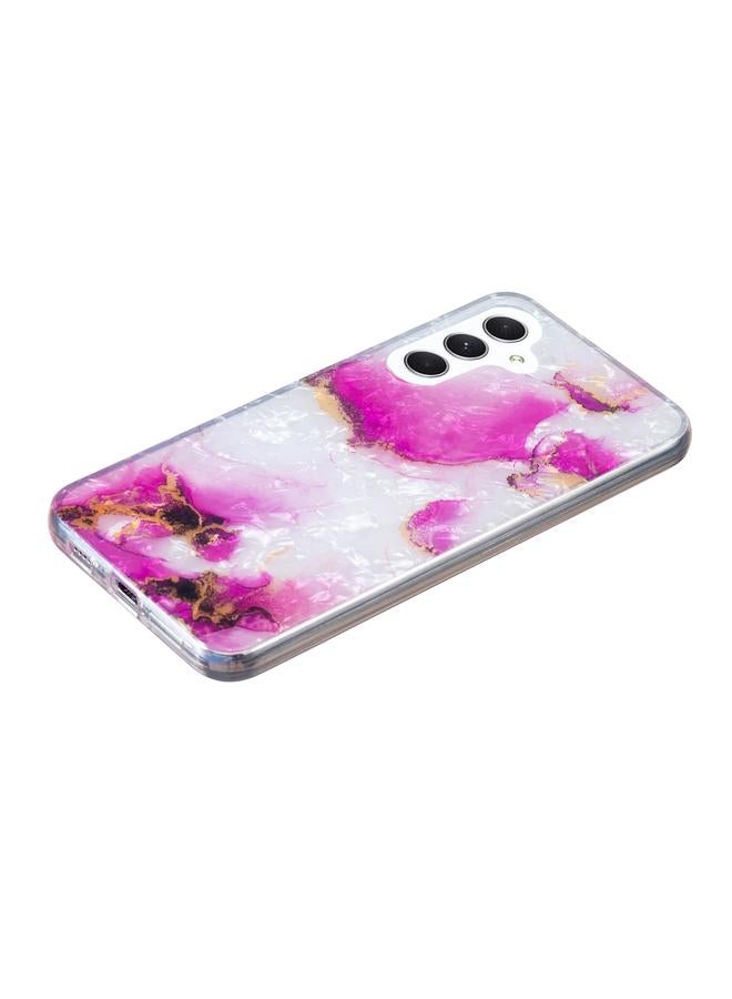 S-TOP Case For Samsung Galaxy A34 5G IMD Shell Pattern TPU Phone Case - Image 3