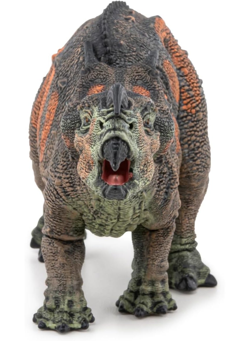 Papo Papo  Einiosaurus  Realistic Figurine  for Ages 3  Dinosaurs Collection  Hand Painted  Highly Detailed  Durable and Educational  Gift Idea  Collectable  einiosaurus Toy  Dinosaur Figurine  - Image 5