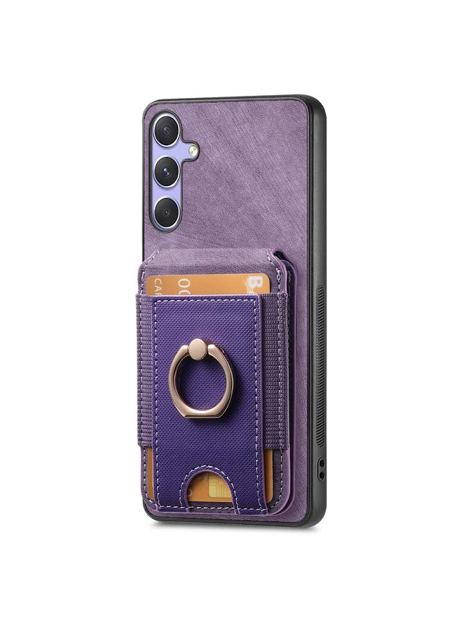 S-TOP Case For Samsung Galaxy Note20 Retro Splitable Magnetic Stand Card Bag Leather Phone Case - Image 2
