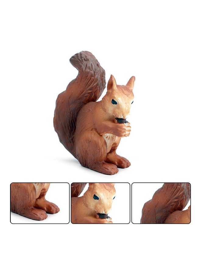 NIBEMINENT Simulation Squirrel Figurine Toy - Image 3